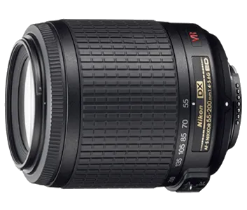 Объектив Nikon 55-200mm f/4-5.6G AF-S DX VR IF-ED Zoom-Nikkor