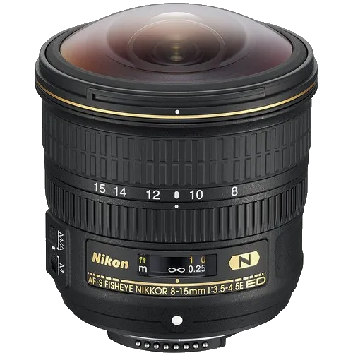 Объектив Nikon 8-15mm f/3.5-4.5E ED AF-S Fisheye Nikkor